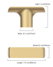 DESIGN3273 Solid Cabinet Knobs – Modern Hardware for Cabinets, Drawers & Closets