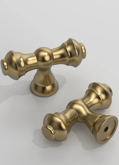 DESIGN3768 Champagne Bronze Solid Knobs