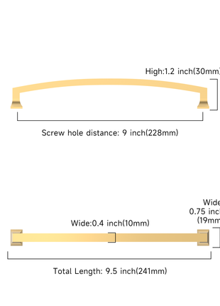 DESIGN3781 Champagne Bronze Cabinet Pulls