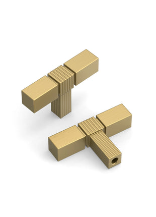 DESIGN3909 Champagne Bronze Solid Knobs