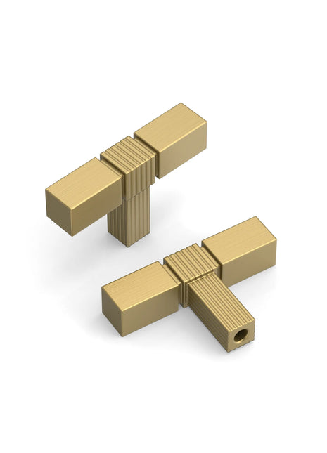 DESIGN3909 Champagne Bronze Solid Knobs