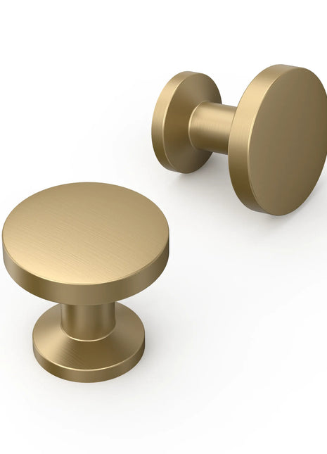 DESIGN2028 Champagne Bronze Solid Knobs