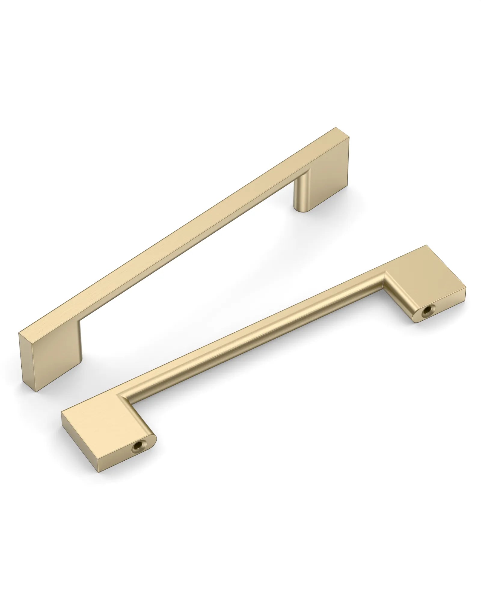 DESIGN2008 Solid Cabinet Handles – Modern Rectangle Pulls for Cabinets, Drawers & Closets