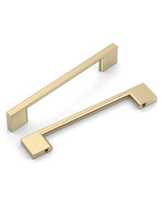 DESIGN2008 Solid Cabinet Handles – Modern Rectangle Pulls for Cabinets, Drawers & Closets