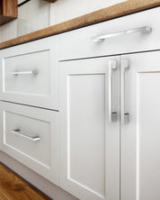 DESIGN2008 Solid Cabinet Handles – Modern Rectangle Pulls for Cabinets, Drawers & Closets