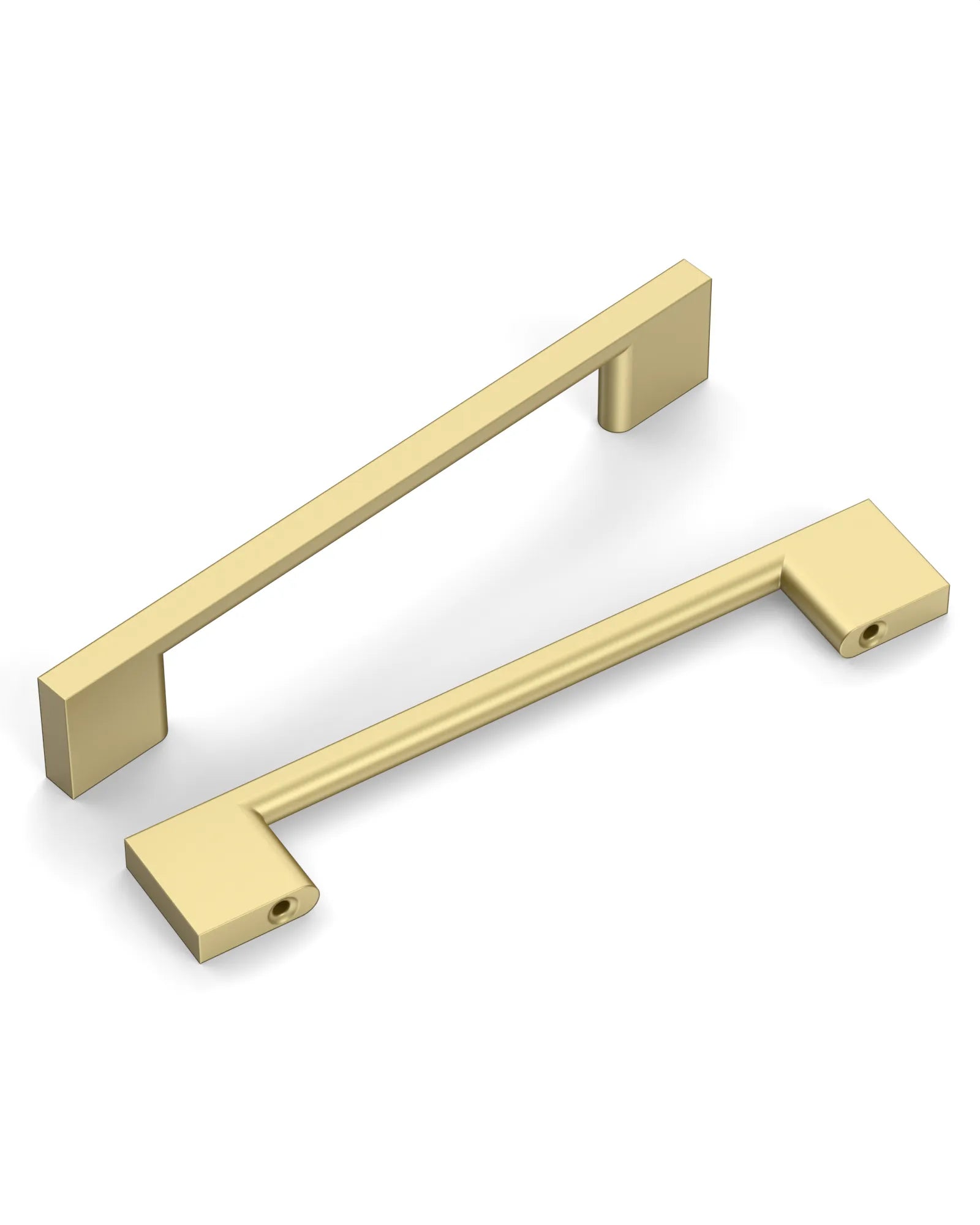 DESIGN2008 Solid Cabinet Handles – Modern Rectangle Pulls for Cabinets, Drawers & Closets