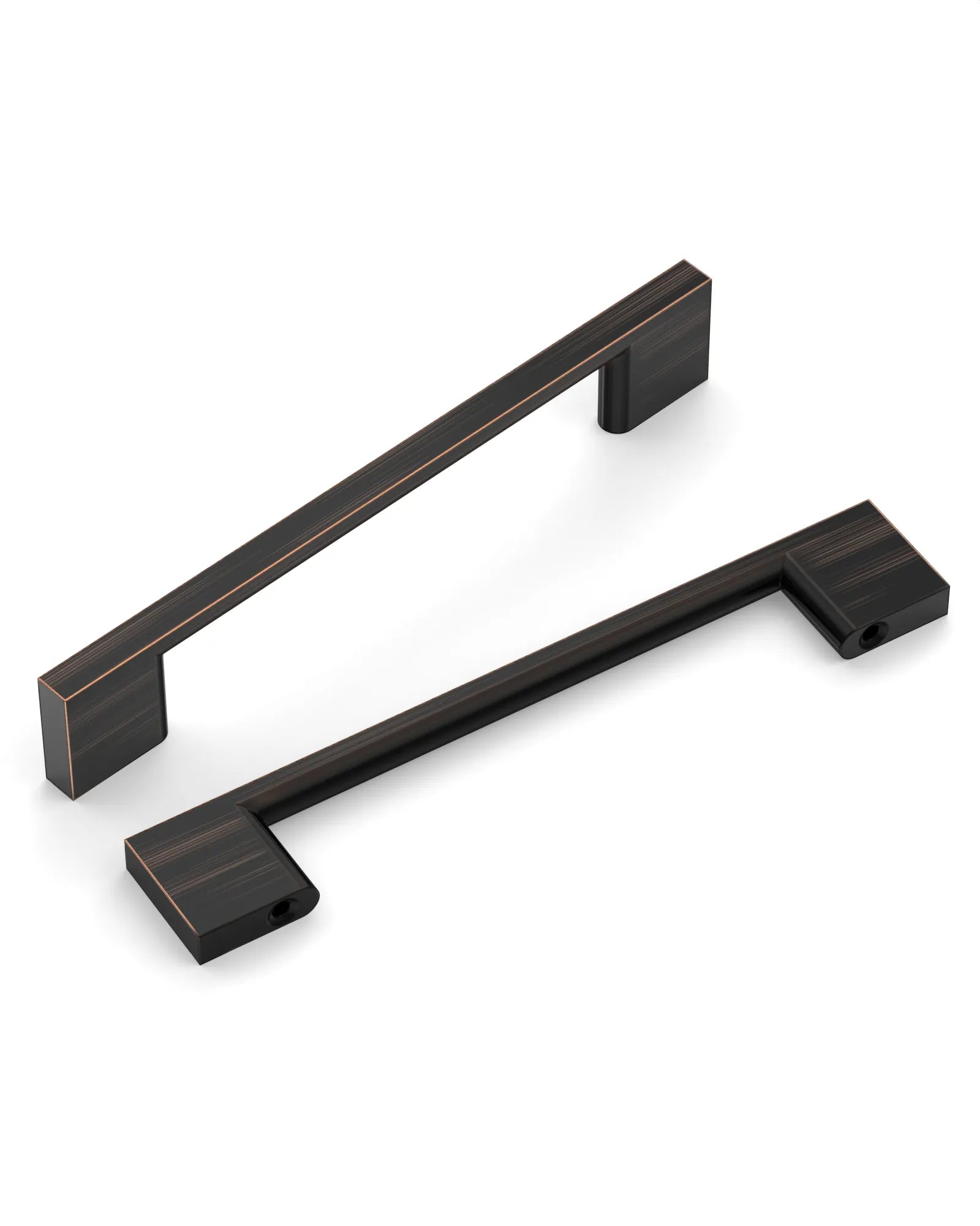 DESIGN2008 Solid Cabinet Handles – Modern Rectangle Pulls for Cabinets, Drawers & Closets