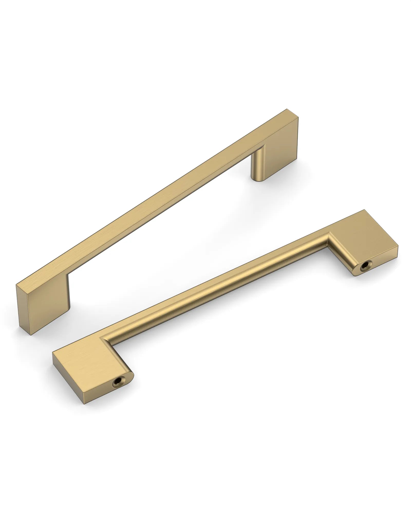 DESIGN2008 Solid Cabinet Handles – Modern Rectangle Pulls for Cabinets, Drawers & Closets