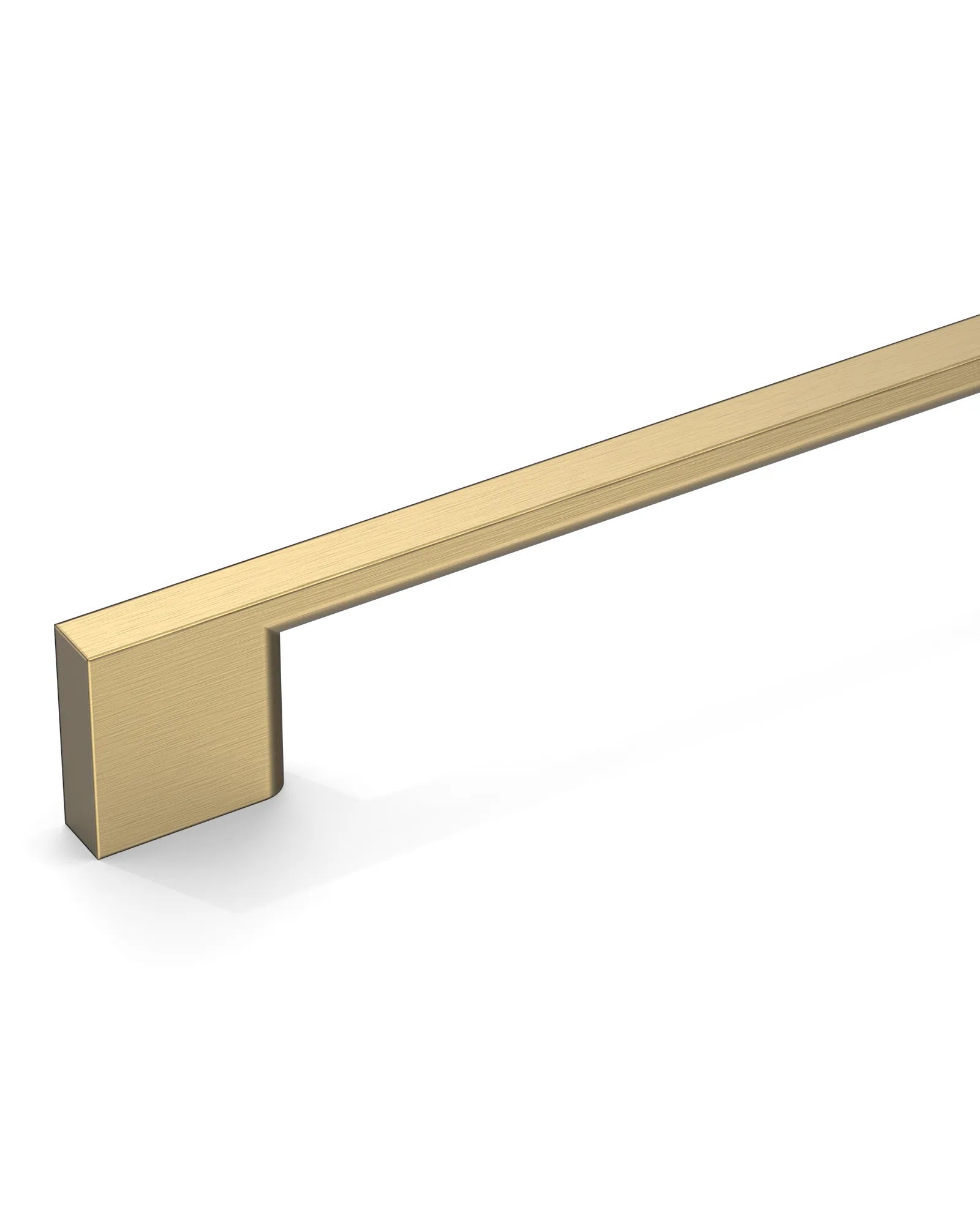 DESIGN2008 Solid Cabinet Handles – Modern Rectangle Pulls for Cabinets, Drawers & Closets