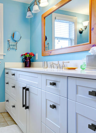 DESIGN2891 Matte Black Solid Handles