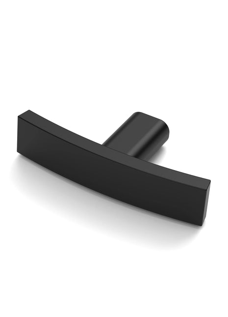 DESIGN3046 Matte Black Solid Knob