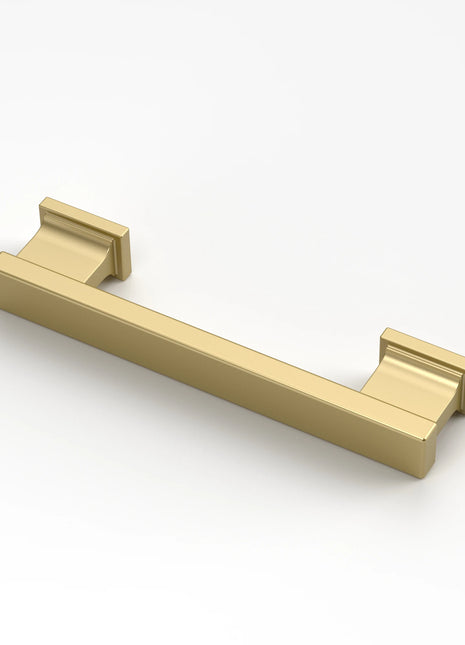DESIGN2891 Brushed Gold Solid Handles