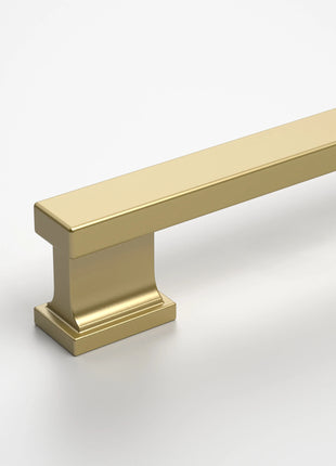 DESIGN2891 Brushed Gold Solid Handles