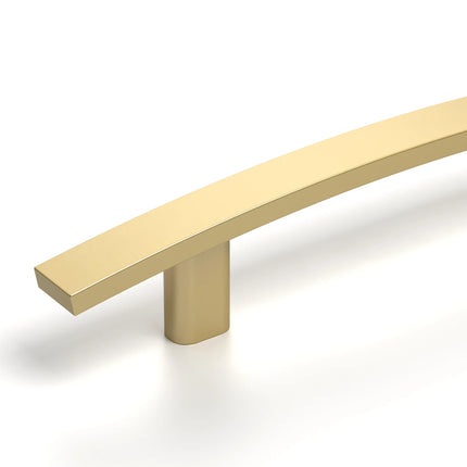 DESIGN3046 Brushed Gold Solid Handles