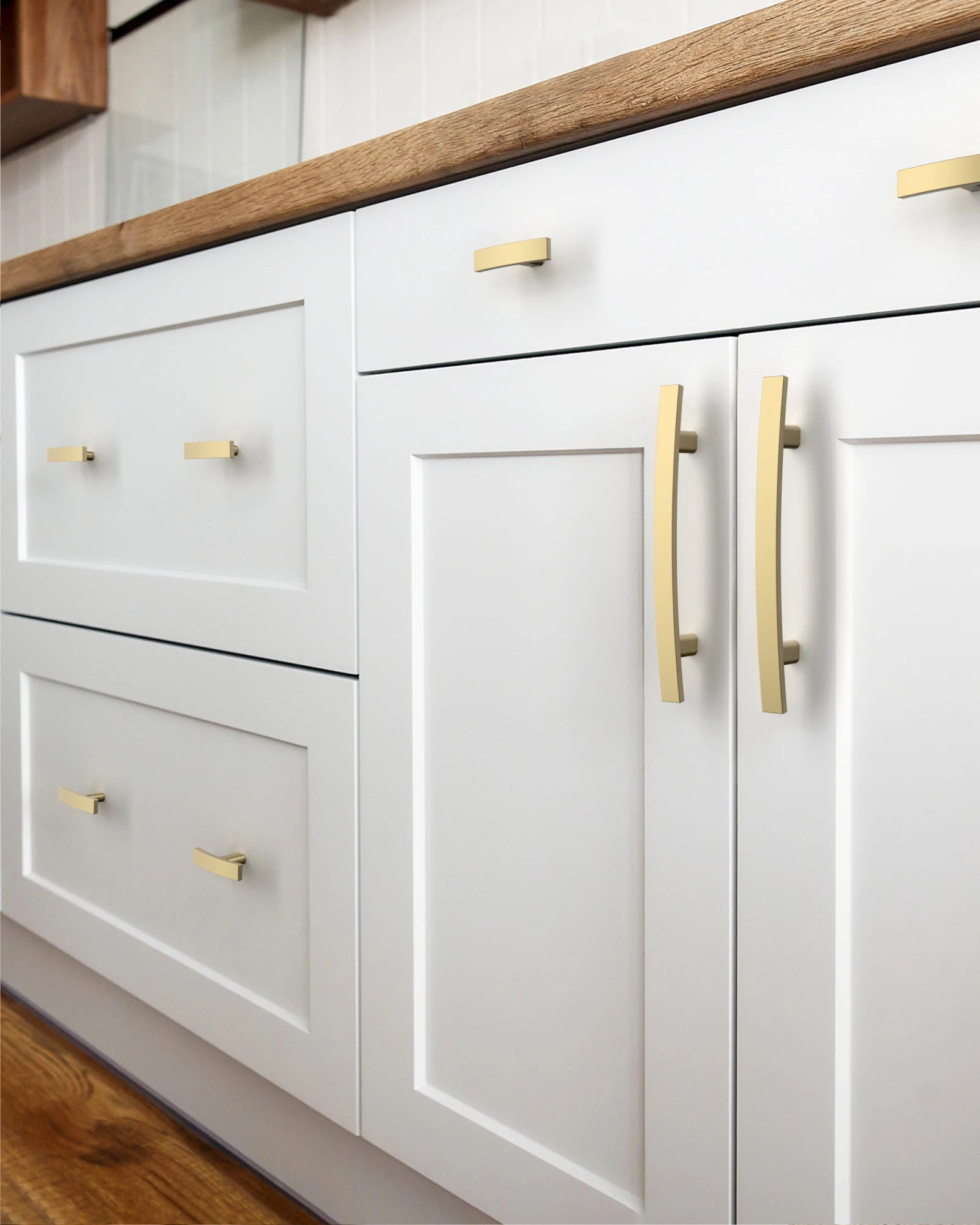 DESIGN3046 Solid Cabinet Handles | Sleek, Durable, and Easy to Install for Cabinets, Drawers & Closets