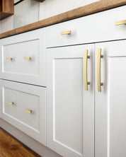 DESIGN3046 Solid Cabinet Handles | Sleek, Durable, and Easy to Install for Cabinets, Drawers & Closets