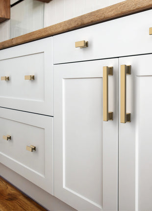 DESIGN2891 Champagne Bronze Solid Handles