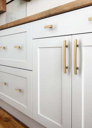 DESIGN3046 Champagne Bronze Solid Handles