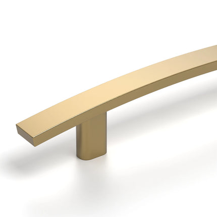 DESIGN3046 Brushed Gold Solid Handles