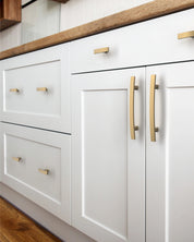 DESIGN3046 Solid Cabinet Handles | Sleek, Durable, and Easy to Install for Cabinets, Drawers & Closets