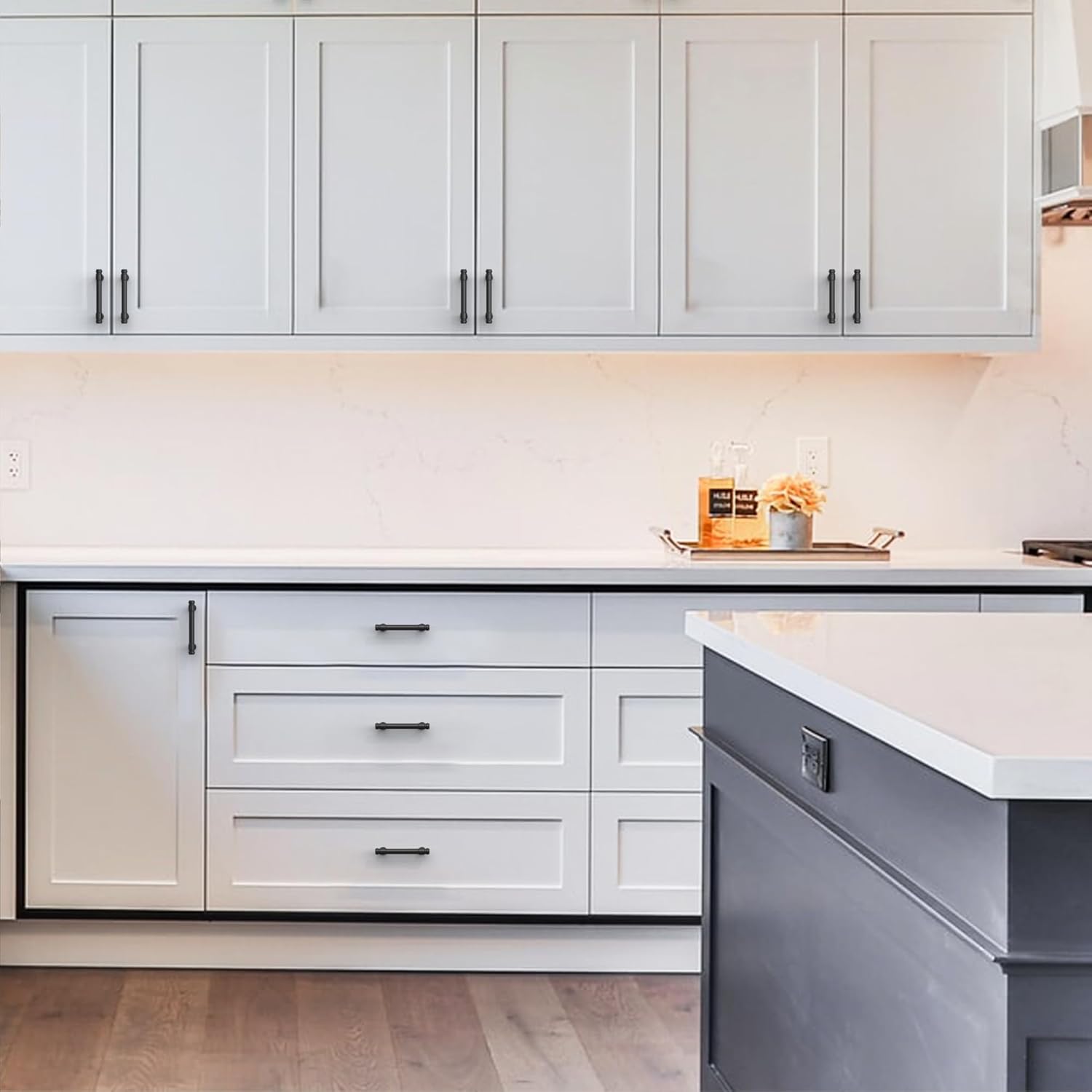 DESIGN2306 Cabinet Pulls – Heavy Duty Solid Kitchen & Drawer Handles