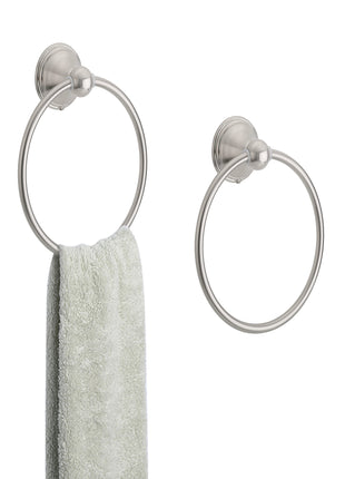 Amerdeco Brushed Nickel Towel Ring