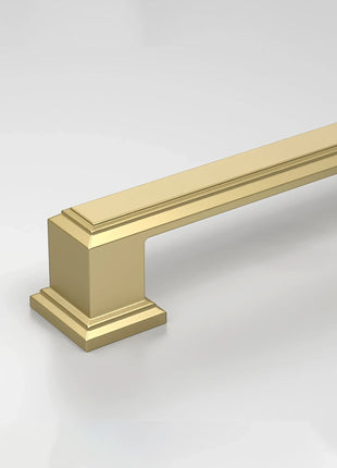 DESIGN2044 Brushed Gold Solid Handles