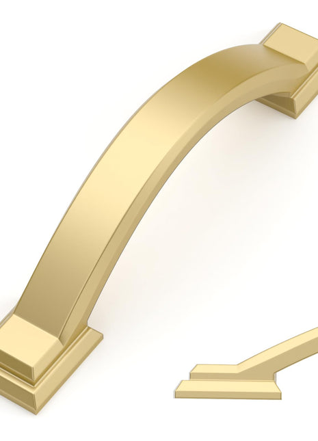 DESIGN3150 Brushed Gold Solid Handles