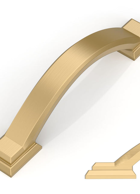 DESIGN3150 Champagne Bronze Solid Handles