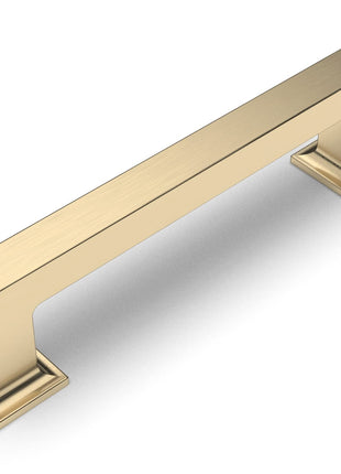 DESIGN3818 Brushed Brass Solid Handles