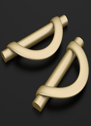 DESIGN3955 Brushed Gold Cabinet Pulls