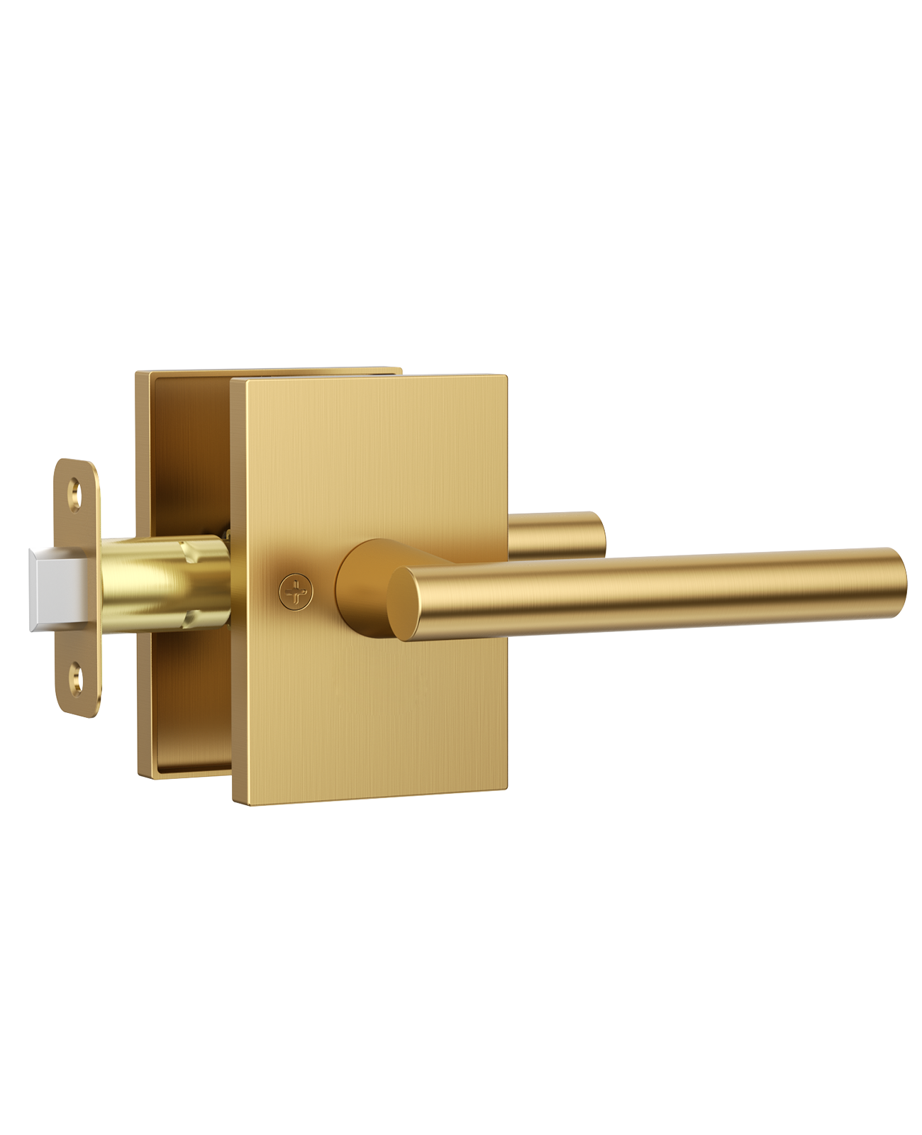 ZR08-097Z Champagne Bronze Door Levers, Heavy-Duty Feel & Modern Minimalist | Privacy, Passage, Dummy