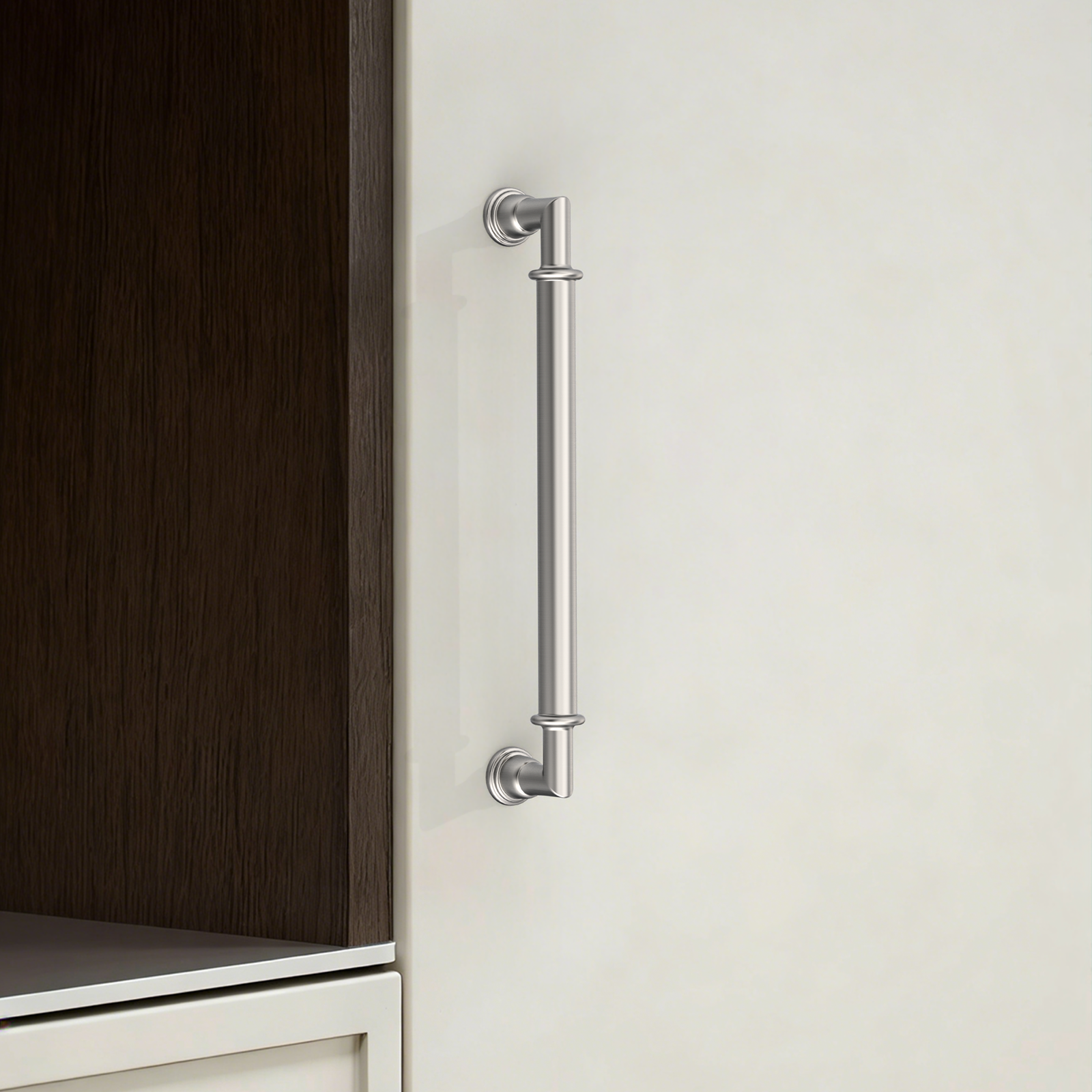 modern brushed nickel cabinet handles for kitchen&bathroom