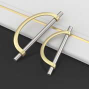 DESIGN3955 Combination Cabinet Pulls – Bar & Cup Pull Design for Drawers & Cabinets