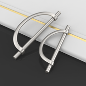 DESIGN3955 Combination Cabinet Pulls – Bar & Cup Pull Design for Drawers & Cabinets