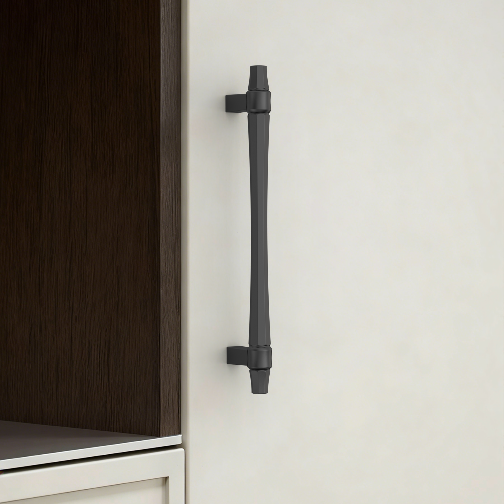 matte black cabinet handles for modern kitchen cabinets