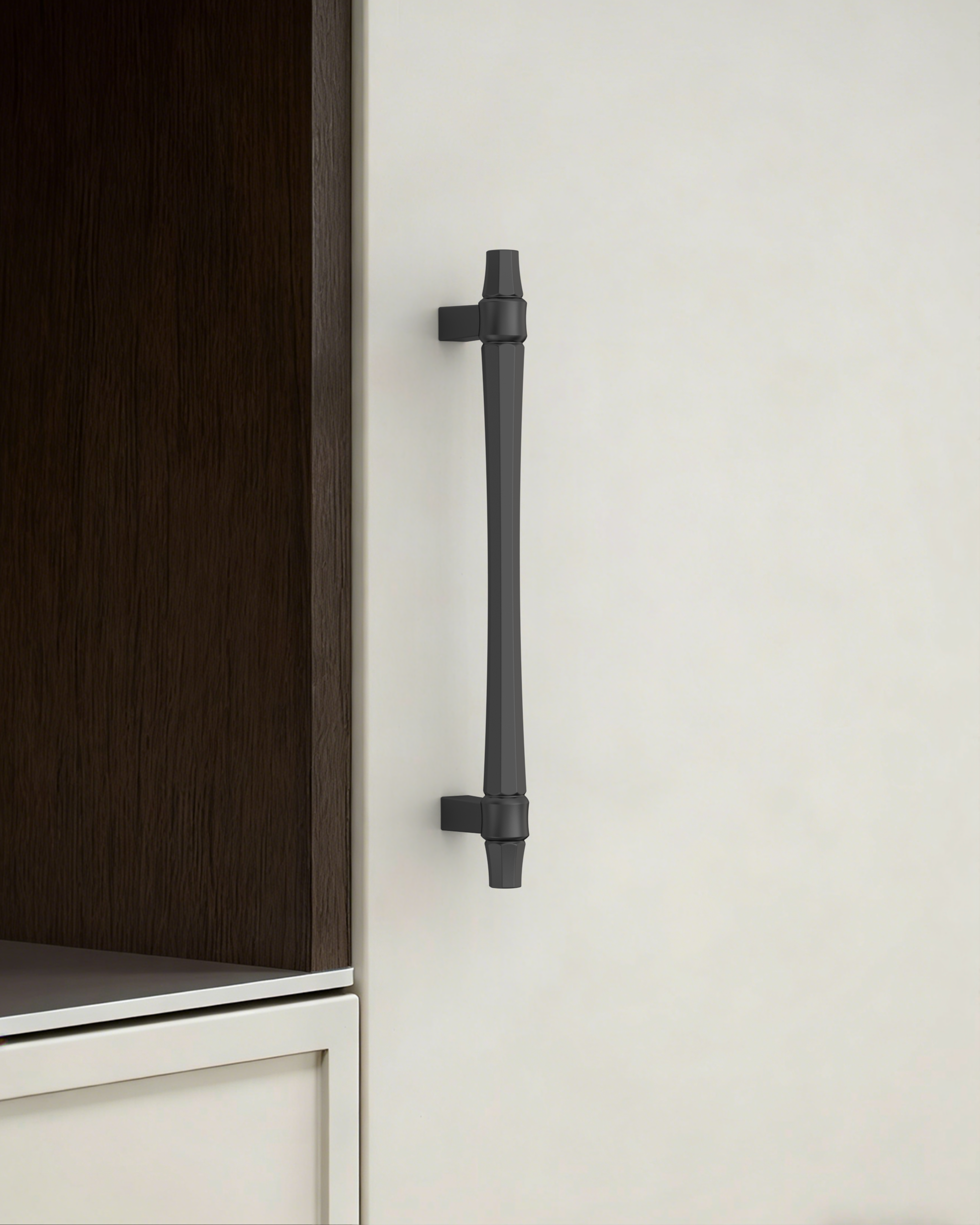 matte black cabinet handles for modern kitchen cabinets