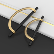 DESIGN3955 Combination Cabinet Pulls – Bar & Cup Pull Design for Drawers & Cabinets